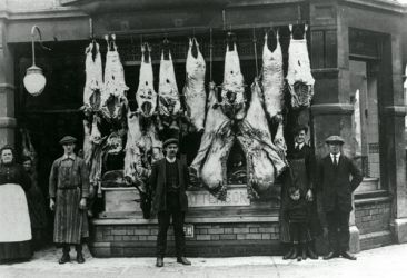 E Patterson butchers in James St